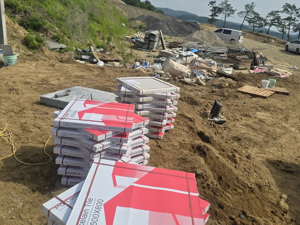 시공 완료 공용 화장실 전체 모습